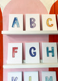 Karte Buchstabe "B" -  Hand Lettering (Alphabet ABC Edition)
