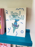 "Hurra! Schulkind!" - Schulstart-Karte Back to School 🎨✏️🍐