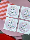 Sticker: Mutausbruch - Regenbogenfarben (3er Set)