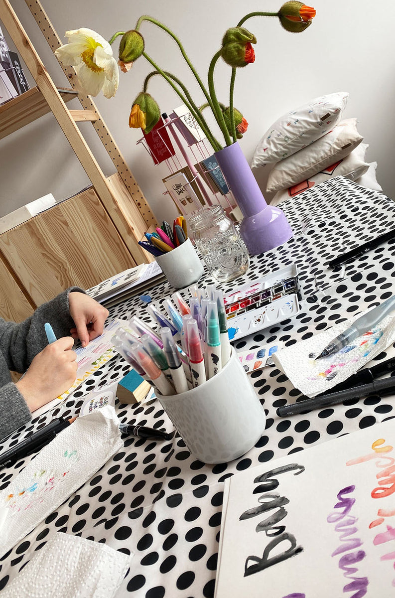 Workshop: Lettering für Einsteiger:innen in Rosenheim – brushmeetspaper